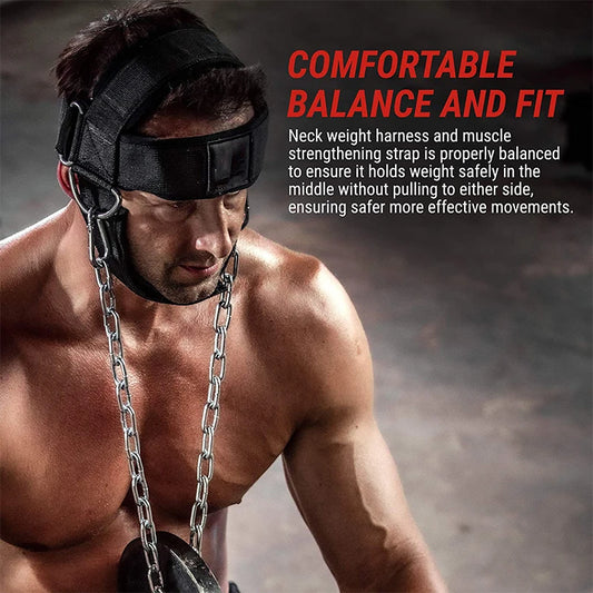 Head Neck Weight Lifting Straps,